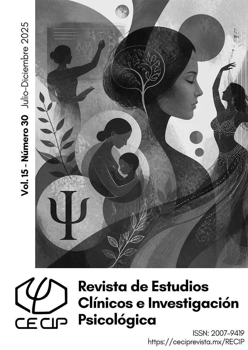 					Ver Vol. 15 Núm. 30 (2025): Revista de Estudios Clínicos e Investigación Psicológica
				